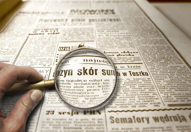 newspaper, magnifying glass, magnifier, news, zoom, increase, to read, word, monitor, press, analysis, investigation, consideration, definition, finance, reading, newspaper, investigation, investigation, investigation, investigation, investigation, definition. Common breaking news verification problems