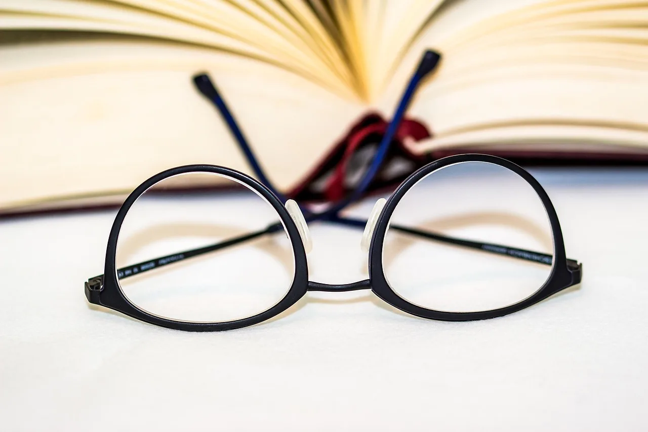 glasses, eyeglass lenses, reading glasses, glasses frame, visual aid, reading aid, clear view, eye glasses, eyesight, see sharply, see well, see, sharpness, diopter, vision correction, a book, open book, clear view, eyesight, eyesight, eyesight, eyesight, eyesight, see, see, see, vision correction. Fictional case: correcting a circular citation that became a fact