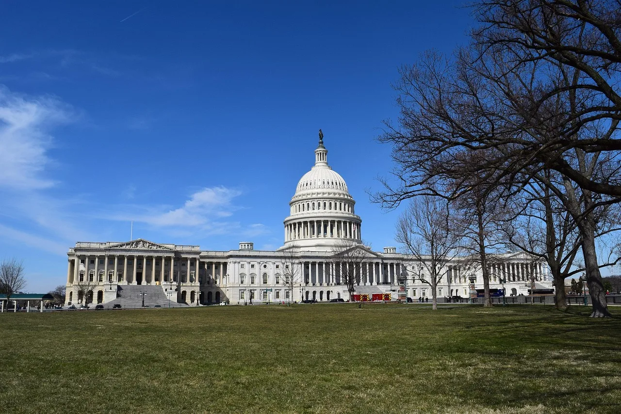 congress, architecture, building, sky, outdoors, structure, politics, america, washington dc, symbol, democracy, representatives, politicians, senate, house of representatives, election, parties, legislation, neo-roman, nature, classical, trees, blue party. Fictional case: correcting a premature election winner claim