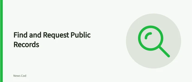 Public records request workflow: define, locate custodian, search, scope, track, verify. How to find and request public records, step by step