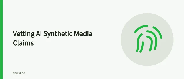 Checklist for verifying AI synthetic media detection vendor claims. Can you trust a San Francisco AI startup's synthetic media claims?