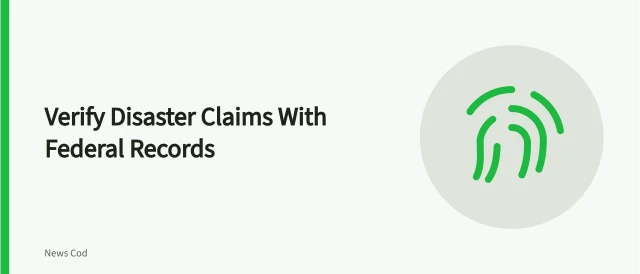 Fact-checking disaster claims using NOAA advisories and FEMA declaration records. How to verify a disaster claim with NOAA and FEMA data in Houston and Miami